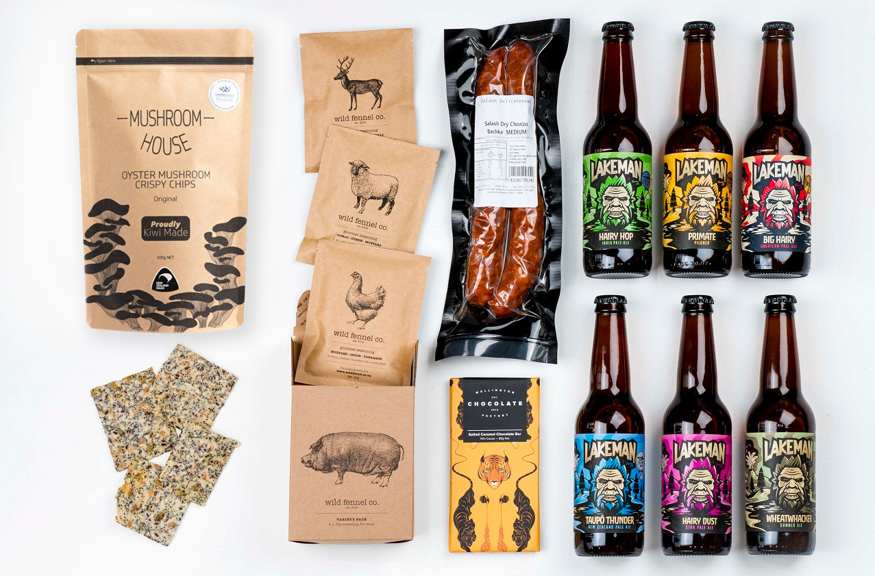 Willow and Wolfe Hairy Giftbox NZ